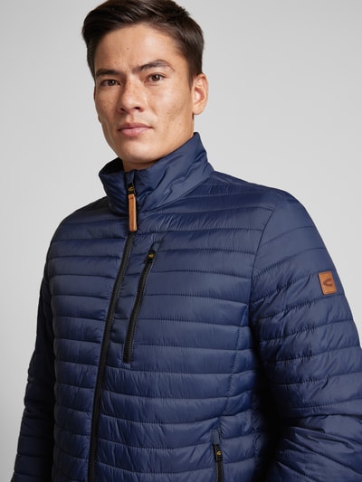 camel active Regular Fit Steppjacke mit Reißverschlusstaschen Marine 3