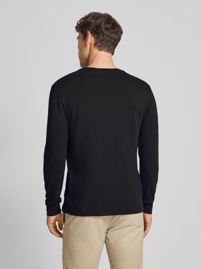 Polo Ralph Lauren Custom Slim Fit Longsleeve mit Rundhalsausschnitt Black 5