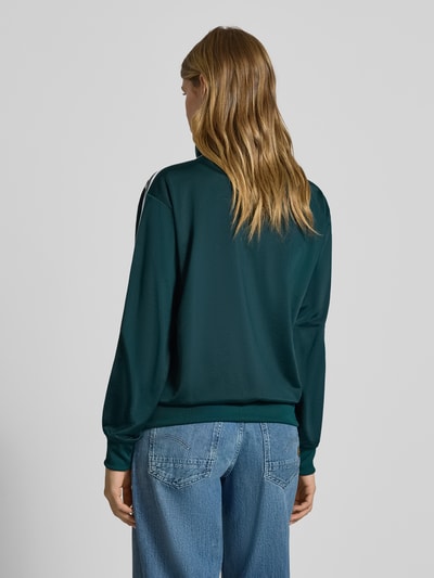 adidas Originals Bluza rozpinana ze stójką Ciemnozielony 5