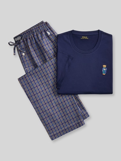 Polo Ralph Lauren Underwear Pyjama-Set aus reiner Baumwolle Marine 1