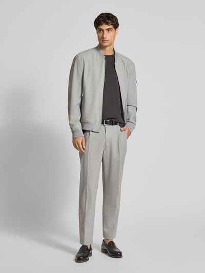 Christian Berg Men Longsleeve mit Rundhalsausschnitt Anthrazit 1