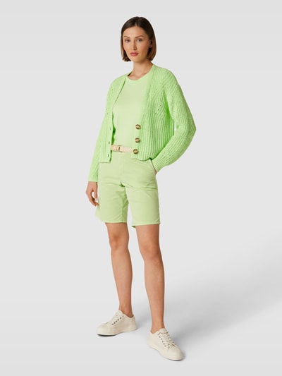 Esprit Korte chino met Franse steekzakken Lichtgroen - 1