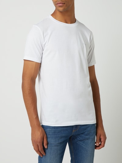 JOOP! Collection T-shirt met logo, model 'Aleandro' Wit - 4