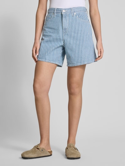 Levi's® High Baggy Fit Jeansshorts im 5-Pocket-Design Modell 'MISCHA' Jeansblau 4