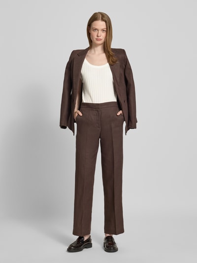 Marc O'Polo Slim Fit T-Shirt aus Baumwoll-Mix Offwhite 1