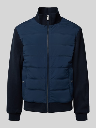 Christian Berg Men Steppjacke mit Stehkragen Marine 2