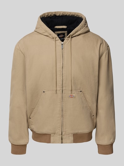 Dickies Jacke mit Kapuze und Label-Detail Modell 'HILHAM HOODED' Beige 2