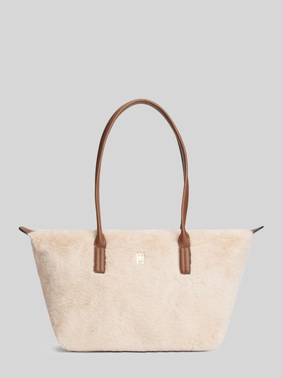 Tommy Hilfiger Henkeltasche mit Logo-Detail Beige 1