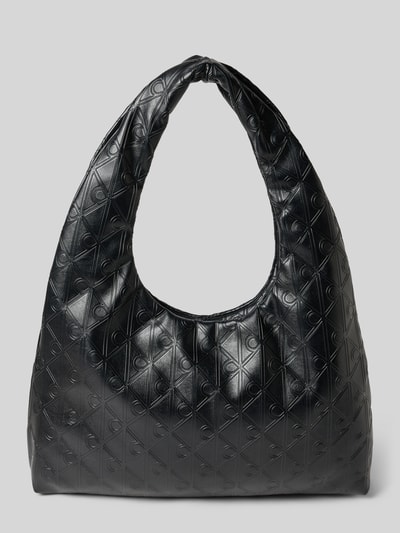 CK Calvin Klein Schoudertas in leerlook, model 'Puffer' Zwart - 4