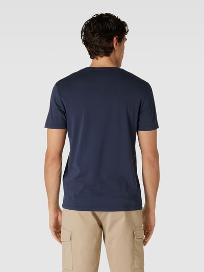 camel active T-Shirt mit Logo-Stitching Marine 5