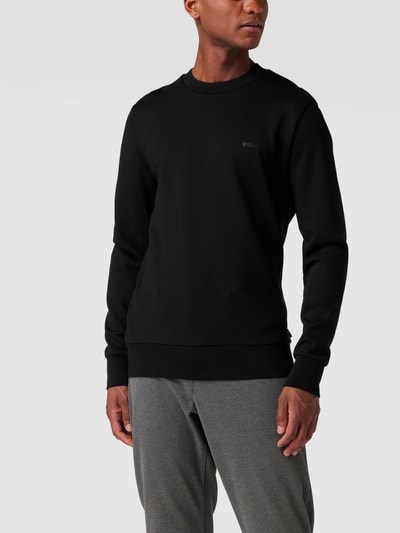 BOSS Sweatshirt aus Baumwolle Modell 'Stadler' Black 4