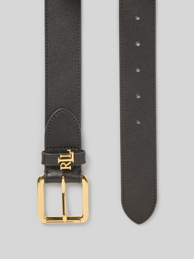 Lauren Ralph Lauren Ledergürtel mit Label-Applikation Black 3