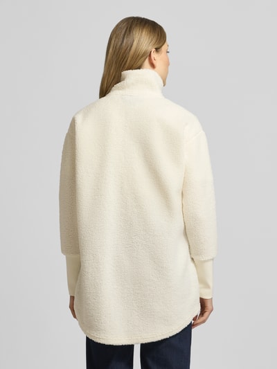 Didriksons Fleecejacke mit Stehkragen Modell 'TOLA' Offwhite 5