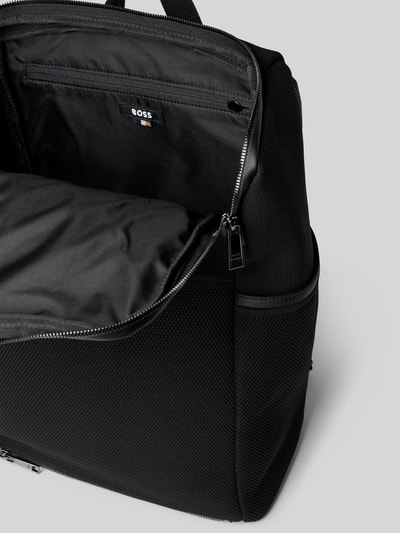 BOSS Rucksack mit Label-Applikation Modell 'EVO' Black 5