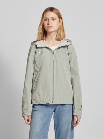 Amber & June Jacke mit Kapuze Khaki 4