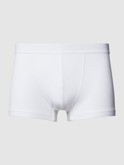 Mey Boxershort met elastische band met logo Wit - 1