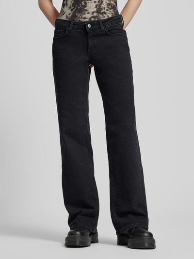 Only Jeans in 5-pocketmodel, model 'JUICY' Zwart - 4