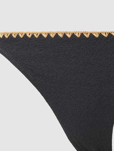 Banana Moon Figi bikini z wiązanymi detalami model ‘DIMKA SANTAFE’ Czarny 2