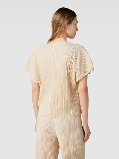 s.Oliver BLACK LABEL T-Shirt mit Strukturmuster Sand 5