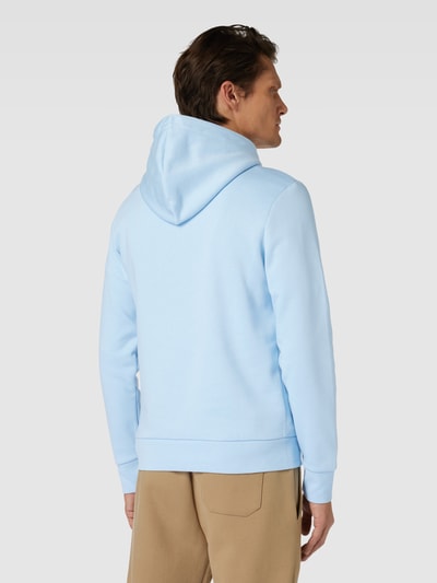 Tom Tailor Hoodie mit Label-Print Hellblau 5