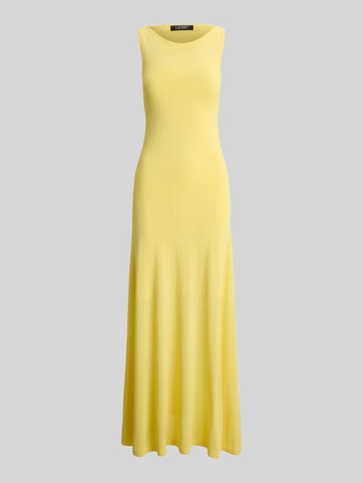 Lauren Ralph Lauren Maxi-jurk van mix van viscose en katoen Lichtgeel - 2
