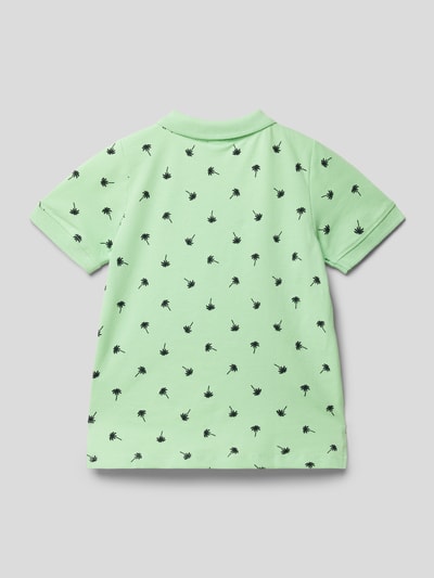 Name It Poloshirt met all-over motief, model 'VOLO' Lichtgroen - 3