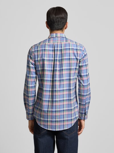 Polo Ralph Lauren Vrijetijdsoverhemd met labelstitching Felroze - 5