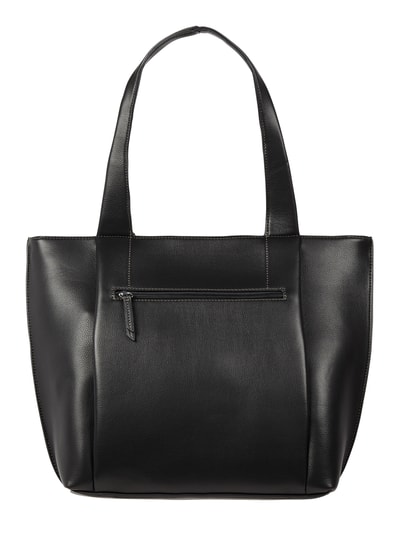 Tom Tailor Shopper in leerlook Zwart - 4