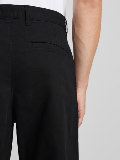 REVIEW Straight Leg Chino mit Gesäßtaschen Black 3