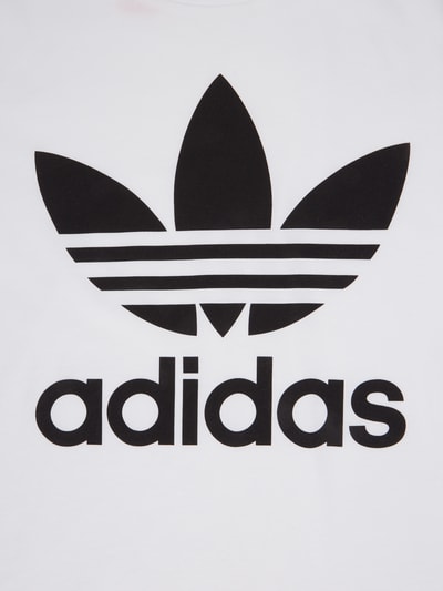 Adidas originals logo white hotsell