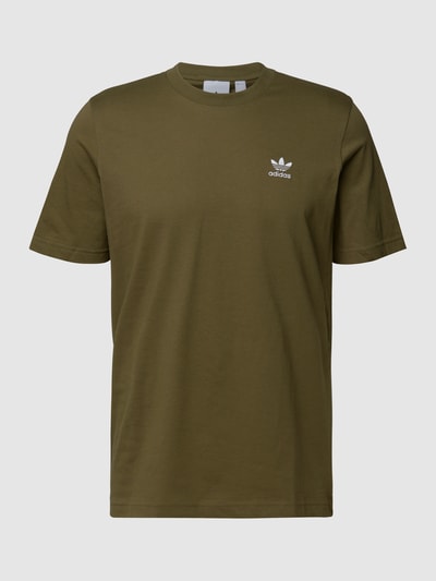 adidas Originals T-Shirt mit Brand-Stitching Oliv 2