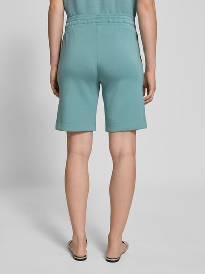 Christian Berg Woman Sweatshorts met elastische band Aquablauw - 5