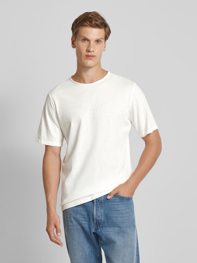 Jack & Jones T-shirt z okrągłym dekoltem model ‘BASHER’ Biały 4