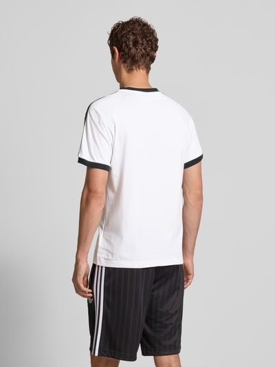 adidas Originals T-shirt met labelstitching Wit - 5