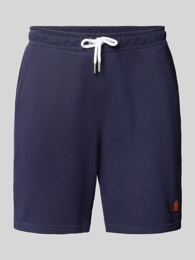 Ellesse Sweatshorts mit elastischem Bund Modell 'WEST PALM' Dunkelblau 2