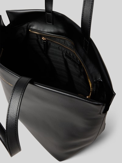 Tommy Hilfiger Torba shopper z nadrukiem z logo Czarny 5