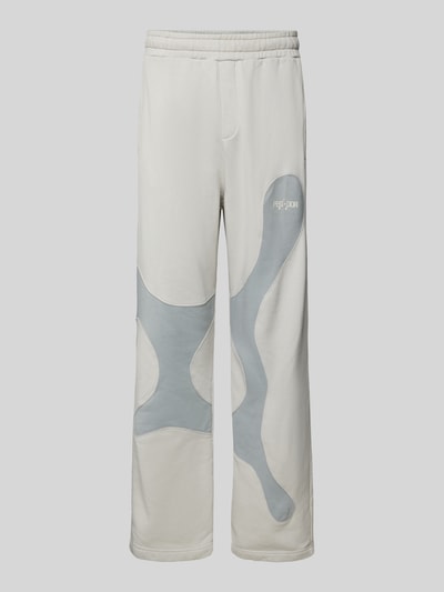 Pegador Loose Fit Sweatpants mit Label-Print Modell 'MINER' Hellgrau 2