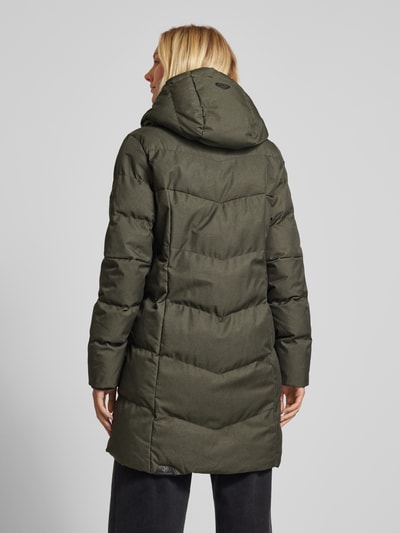 Ragwear Gewatteerde parka met capuchon, model 'Pavla' Kaki - 5