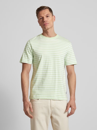 Tom Tailor T-shirt met streepmotief Lichtgroen - 4