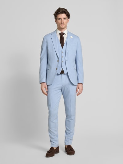 MCNEAL Sakko mit Strukturmuster Hellblau 1