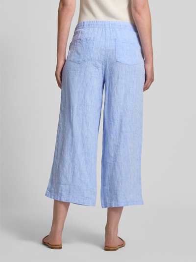 Christian Berg Woman Wide Leg Stoffhose mit Tunnelzug Jeansblau 5