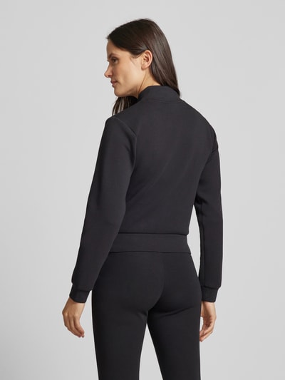 Guess Activewear Sweatjack met labelbadge, model 'ANN' Zwart - 5