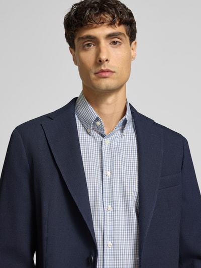 Christian Berg Men Koszula biznesowa o kroju regular fit z kołnierzykiem typu button down Błękitny 3