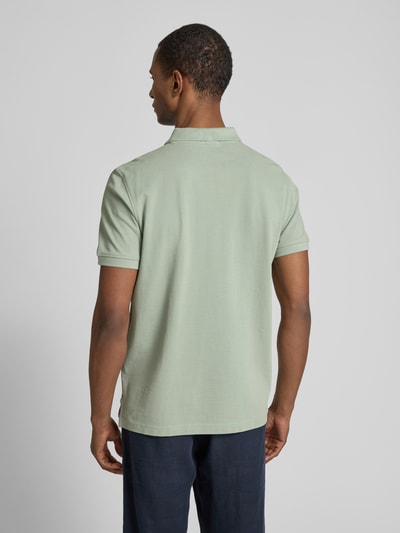 MCNEAL Regular Fit Poloshirt mit Knopfleiste und Label-Stitching Lind 5
