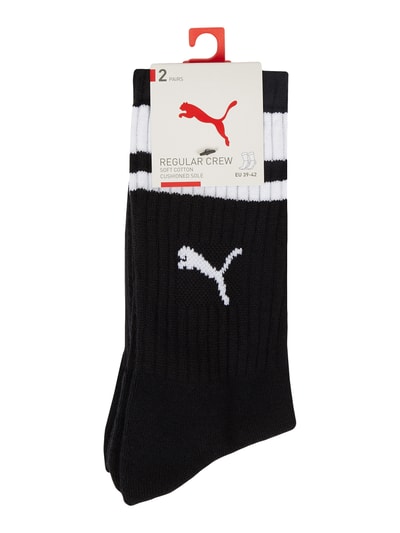 Puma Sportsocken mit Stretch-Anteil im 2er-Pack  Black 2