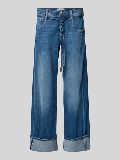 Gang Loose fit jeans met strikceintuur, model 'CLAIRE' Blauw - 2