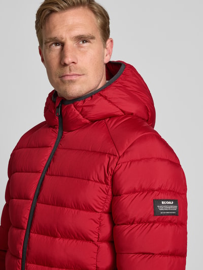 ECOALF Steppjacke mit Zweiwege-Reißverschluss Modell 'ASPENALF' Rot 3