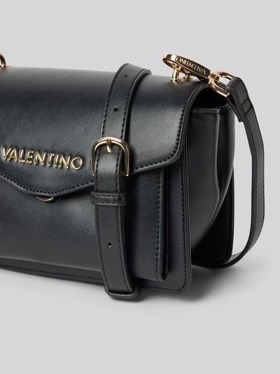 VALENTINO BAGS Handtasche mit Label-Applikation Modell 'VIOLET' Black 2