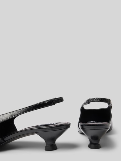 ALOHAS Pumps van echt leer, model 'Eros' Zwart - 2