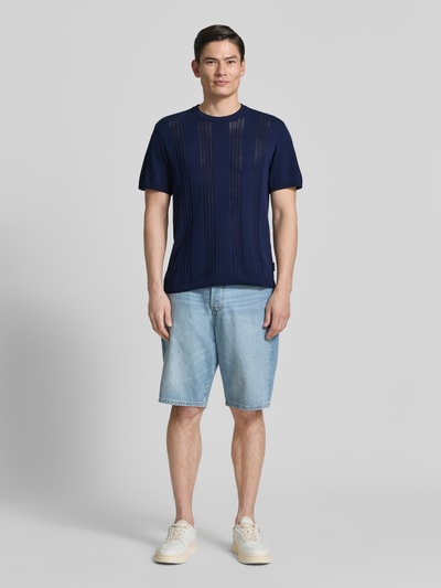 ARMEDANGELS Relaxed Fit T-Shirt aus reiner Baumwolle Marine 1